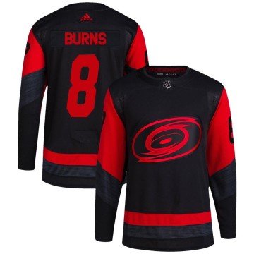 Authentic Adidas Men's Brent Burns Carolina Hurricanes 2023 Stadium Series Jersey - Black