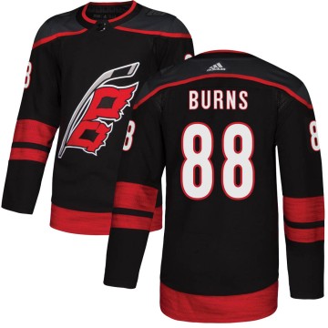 Authentic Adidas Youth Brent Burns Carolina Hurricanes Alternate Jersey - Black