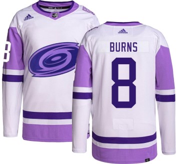 Authentic Adidas Youth Brent Burns Carolina Hurricanes Hockey Fights Cancer Jersey -
