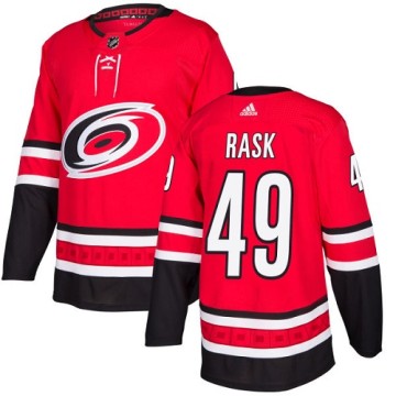 Authentic Adidas Youth Victor Rask Carolina Hurricanes Home Jersey - Red
