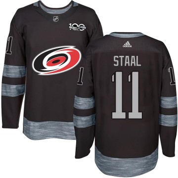 Authentic Youth Jordan Staal Carolina Hurricanes 1917-2017 100th Anniversary Jersey - Black