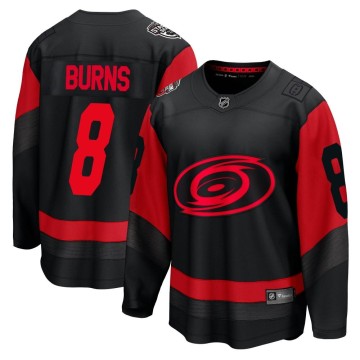 Breakaway Fanatics Branded Men's Brent Burns Carolina Hurricanes 2023 Stadium Series Jersey - Black