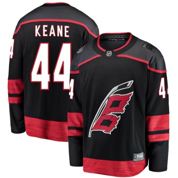 Breakaway Fanatics Branded Men's Joey Keane Carolina Hurricanes Alternate Jersey - Black