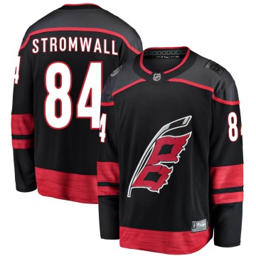 Breakaway Fanatics Branded Men's Malte Stromwall Carolina Hurricanes Alternate Jersey - Black