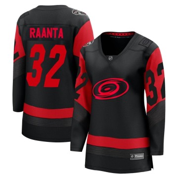 Breakaway Fanatics Branded Women's Antti Raanta Carolina Hurricanes 2023 Stadium Series Jersey - Black