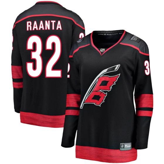 Breakaway Fanatics Branded Women's Antti Raanta Carolina Hurricanes Alternate Jersey - Black