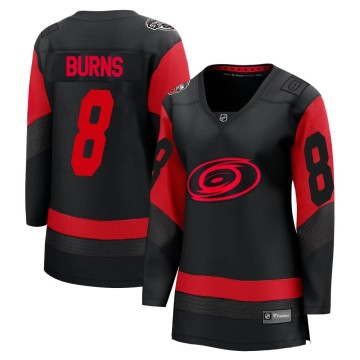 Breakaway Fanatics Branded Women's Brent Burns Carolina Hurricanes 2023 Stadium Series Jersey - Black