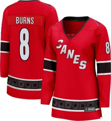 Breakaway Fanatics Branded Women's Brent Burns Carolina Hurricanes Special Edition 2.0 Jersey - Red