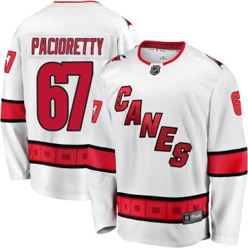 Premier Fanatics Branded Men's Max Pacioretty Carolina Hurricanes Breakaway Away Jersey - White
